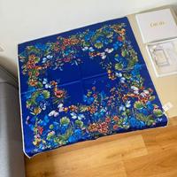 Dior 迪奥新款方巾Dior花卉方巾