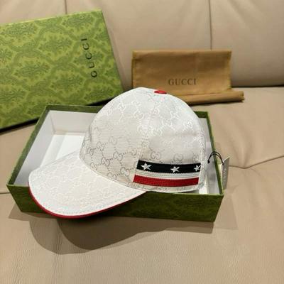 GUCCI 古驰 经典原单棒球帽 五星织带批发