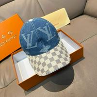 LV Louis Vuitton 路易威登 新款原单棒球帽 大logo提花