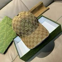 GUCCI 古驰 新款原单棒球帽 烫金双G