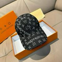 LV supreme合作款 爆版原单棒球帽