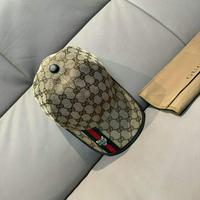 GUCCI 古驰 新款原单棒球帽 虎头织带