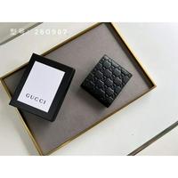 GUCC 古驰 顶级原版GG大G压花 钱包