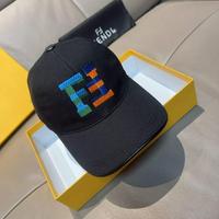 Fendi 芬迪  新款原单棒球帽 双F大刺绣