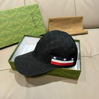 GUCCI 古驰 经典原单棒球帽 五星织带