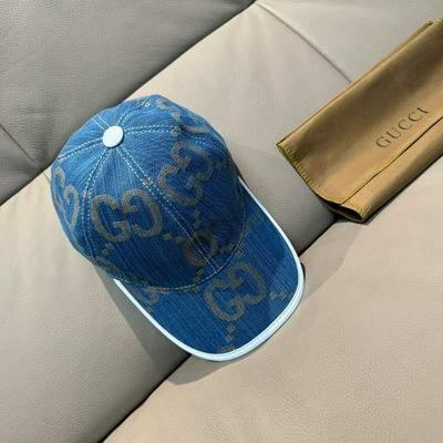 GUCCI 古驰 新款原单棒球帽  大双G批发