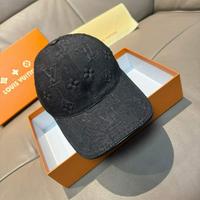 LV Louis Vuitton 路易威登 新款原单棒球帽 大logo压花