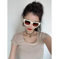 Chanel 香奈儿 大框太阳镜墨镜经典的方框设计