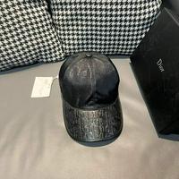 Dior 迪奥 新款原单棒球帽 Dior老花拼皮