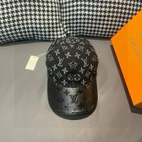 LV Louis Vuitton 路易威登 新款原单棒球帽 牛皮压花