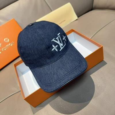 LV Louis Vuitton 路易威登 新款原单棒球帽  LV刺绣批发