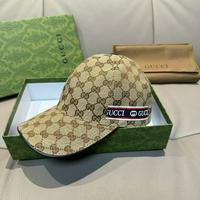 GUCCI 古驰 新款原单棒球帽  ogo织带