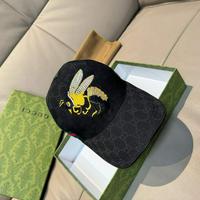 GUCCI 古驰 新款原单棒球帽 大蜜蜂刺绣