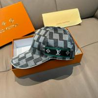 LV Louis Vuitton 路易威登 新款原单棒球帽 经典棋盘格