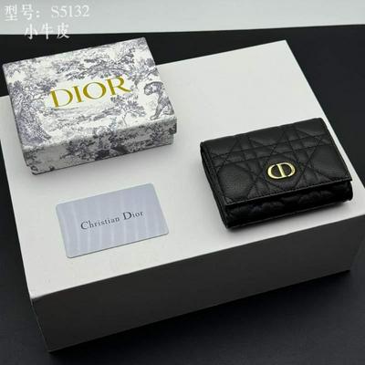 Dior 迪奥 顶级质量黑色2024春夏女包卡包批发