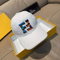 Fendi 芬迪  新款原单棒球帽 双F大刺绣