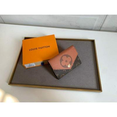 LV Louis Vuitton 路易威登 顶级原版黄花新款拼色零钱包批发
