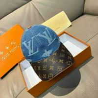 LV Louis Vuitton 路易威登 新款原单棒球帽 大logo提花