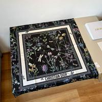 Dior 迪奥 新款真丝方巾花卉系列