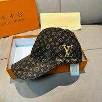 LV Louis Vuitton 路易威登 新款原单棒球帽 老花刺绣