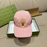 GUCCI 古驰 新款原单棒球帽  小蜜蜂刺绣