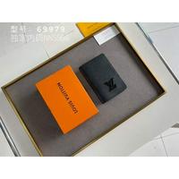 LV Louis Vuitton 路易威登 顶级原版Aerogram全皮荔枝纹口袋夹