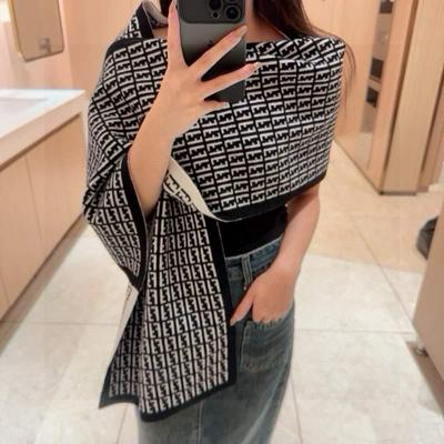 Fendi 芬迪 上新Fendi2025新款系列针织双面围巾批发