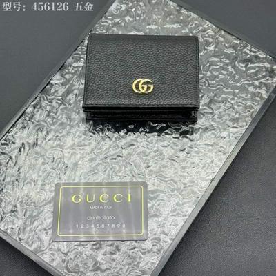 GUCCI 古驰 顶级质量GGMarmont系列钱包批发