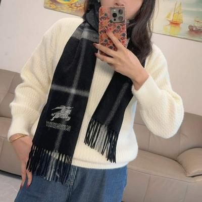 Burberry巴宝莉高品质进口羊绒围巾惊批发