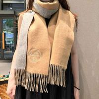 Hermes 爱马仕 双面围巾 好看的要疯掉了太有型