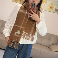 Burberry巴宝莉高品质进口羊绒围巾惊