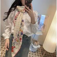 LV 双面同色原单Lv140cm丝绒方本款方巾