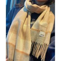 Burberry·巴宝莉格子围巾 好看的要