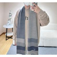 LV 爆款到货针织条纹男女通用围巾