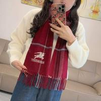 Burberry巴宝莉高品质进口羊绒围巾惊