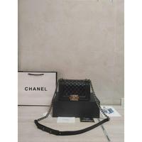 Chanel 香奈儿 纯皮辣妈经典款 小号