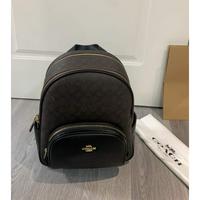 Coach 寇驰 包包奥莱款中号女士牛仔布配皮双肩背包
