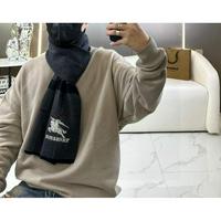 Burberry爆款上新高端男士围巾经典战马