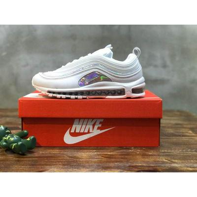 顶级版本AirMax97QS白银镭射此款以魅惑十足的镭射配批发